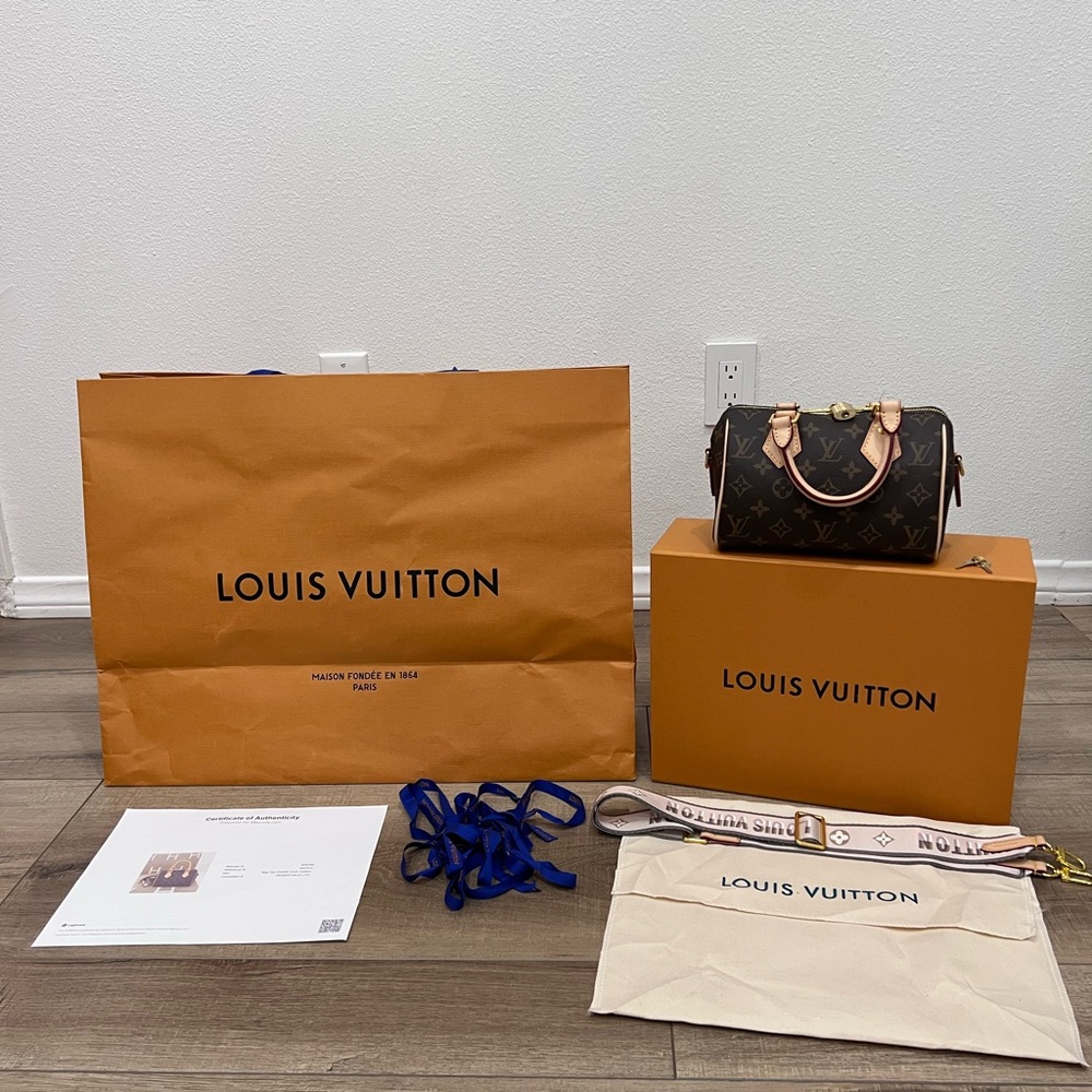Louis Vuitton Monogram Speedy 20